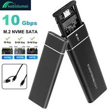 M.2 NVMe/NGFF SATA SSD to USB3.1 External SSD Reader Converter Adapter Enclosure picture