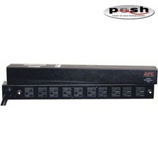 NEW - APC AP9560 Rack PDU Basic 1U, 30A, 120V, (10) NEMA 5-20 Outlets picture