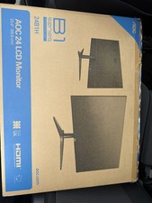 Brand NEW AOC 24B1H 24 FULL HD 1920 X 1080 ULTRA SLIM Monitor  picture