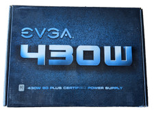 EVGA 430W 80 PLUS Power Supply PN 100-W1-0430-KR picture