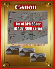 GPR 56 YMCK each 2 pcs and 3 pcs waste toner container picture