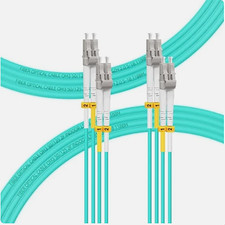 1M‑10M OM3 LC‑LC UPC Duplex 50/125 Fiber Patch Cord LSZH LAN picture