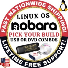 NOBARA LINUX LATEST ISO BUILDS DVD/USB COMBOS / KDE, GNOME, NVIDIA, STEAM, HTPC picture