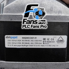 1PCS New Ebmpapst M4Q045-EA01-01 230V 90/25W Freezer Fan Motor Fast Ship picture