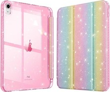Slim Case for iPad (A16) 11th Gen / iPad 10th Gen Glittering Sparkly Stand Cover picture