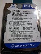 Western Digital WD3200BEVT-22ZCT0 320GB 2.5