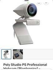 Poly Studio P5 Professional Webcam (Plantronics) - 1080p HD Laptop Camera for... picture