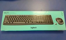 NEW Logitech MK270 Wireless Keyboard & Mouse Combo Seal Open Still Brand NEW picture