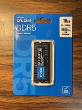 Crucial 16GB DDR5 5600MHz CL46 SODIMM Laptop Memory RAM (CT16G56C46S5) picture