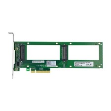2X U.2 SFF-8639 SSD to PCI Express 3.0 Gen 3 X8 Card U.2 NVMe SSD Adapt picture