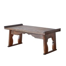Foldable Wooden Laptop Desk, Breakfast in Bed Serving Tray, Japanese Floor Ta... picture