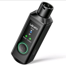 LEKATO XLR Bluetooth Receiver, BT 5.3, 48kHz/24bit, Wireless Bluetooth Adapter f picture