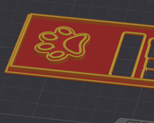 Colorful BTC B250C IO Backplate, 3D Printed Shield picture