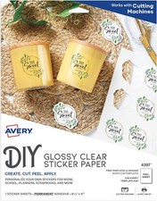 Avery Printable Sticker Paper, 8.5