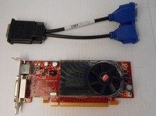 DELL ATI Radeon HD 3450 Low 0Y103D VIDEO CARD PCI-E Dual Monitor Cbl DB-15 SVGA picture