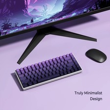 XVX Phantom Gradient PBT Keycaps Double Shot OEM 136 Keys Shine Through picture