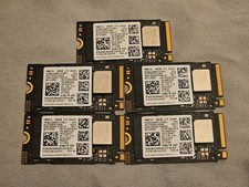 LOT OF 5 NEW Samsung PM9C1b 256GB M.2 2280 NVMe PCIe Gen4 SSD MZAL8256HFJD picture