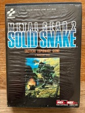 Metal Gear 2 Solid Snake MSX2 Game by Konami Vintage Japanese Edition picture