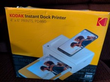 KODAK Dock Printer PD460 Portable Instant 4x6 Photo Printer Bluetooth w Paper picture