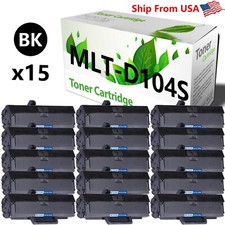 15PK Compatible MLT-D104S D104S Toner Cartridge For SCX-3218 Laser Printers picture