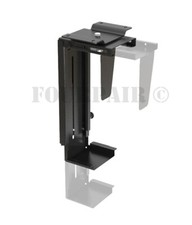 Adjustable Wall or Under Desk CPU PC Computer Case Tower Swivel Mount Holder NEW picture