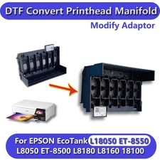ET-8550 L18050 DTF Printhead Adaptor Manifold For Epson XP600 18100 L8050 L8160 picture