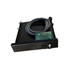 NEW SYSTIUM 55535-00K 5.25 Inch PC Front Panel Expansion Hub 2 Port USB 2.0 Kit picture