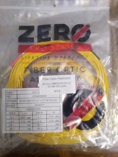 Zero Fiber Optic Patch Cord 62.5 Um To Millimeter Two Pieces picture
