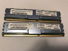 Crucial CT25672AF667 Micron 4GB (2x2GB) PC2-5300F DDR2 ECC Server Memory RAM picture