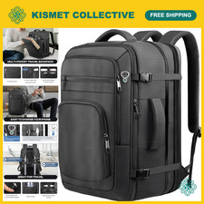 Expandable Travel Backpack, Flight Approved Carry-On, Fits 17.3