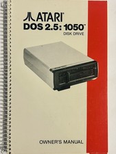 Vintage Retro Atari DOS 2.5: 1050 Disk Drive Owner's Manual FAST SHIPPING picture
