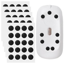 Feifeiya 100 Pcs Speed Mouse Skates, Offers 2.56 x 2.76 inches, Black  picture