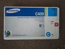 NEW SEAL GENUINE Samsung CLT-C409S Cyan Toner Cartridge C409 CLT-409  picture