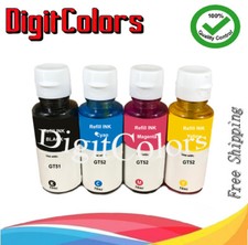 DC 4 pk GT51 GT52 ink refill kit for HP GT51 GT Series 5820 5810 Ink Tank 310 picture