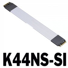 ADT-Link M.2 NVMe PCIe 5.0 x4 Gen5 Full Speed Male to Male Extension Cable 15CM picture