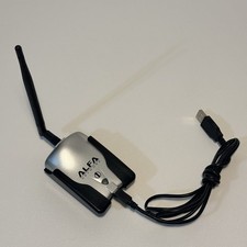Alfa Network AWUS036H 802.11 g/b Long Range USB Wireless Adapter 5dB Antenna picture
