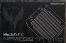 Black Ice Nemesis N120GTS  Red 120 MM Radiator PC Water Cooling picture