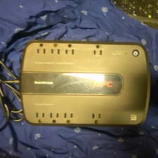 APC Back-UPS 625 BE625G 625VA 360W 8-Outlet UPS Surge Protection Black picture
