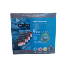 Office Depot 4 Pack 950XL /951 Black Ink Cartridge  New. picture
