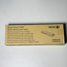 Genuine Xerox 106R02225 Cyan High-Capacity Toner Cartridge Phaser 6600 picture