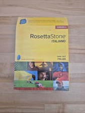 Rosetta Stone Italian V3 Levels 1&2 CD-ROM + Audio Companion Complete Version 3 picture