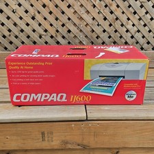 Vintage Compaq IJ600 Color Inkjet Printer Windows ME NEW FACTORY SEALED  picture
