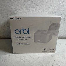 Netgear Orbi RBK12-100NAS White Whole Home Mesh Dual-Band WiFi System Router picture
