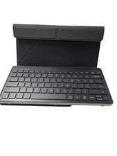 Wireless Keyboard with Stand for iPads & Tablets - heyday Black and Gray picture