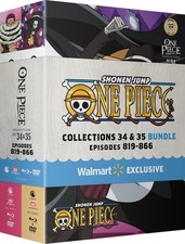SPHE One Piece Anime Bundle 34-35, Episodes 819-866, Blu-ray and DVD, 1080p HD, picture