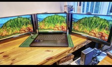 AOC V10 14.1” Dual Laptop Screen Extender Triple Monitor New Sealed picture