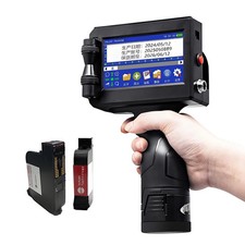 25 Languages Handheld Inkjet Printer Prints Date Code and Serial Number picture