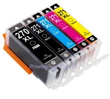 5x New Hi-Yield Ink For Canon PGI270XL CLI271XL Pixma TS5020 TS6020 TS8020 9020 picture