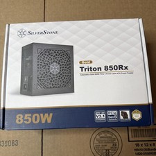 NEW Silverstone TR850RX Triton 850 Rx Cybenetics Gold 850W 120MM FAN Power picture