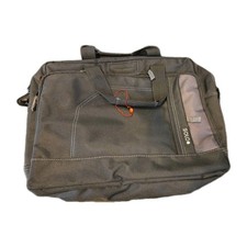 Solo Black Padded Laptop Computer Carrying Case Bag Tote Zippered Pockets picture